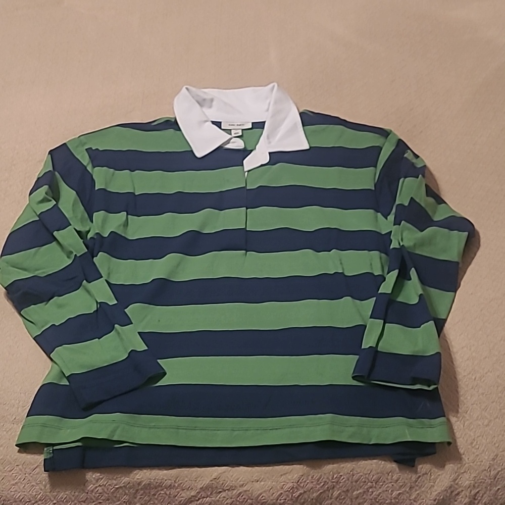 Womens Striped polo